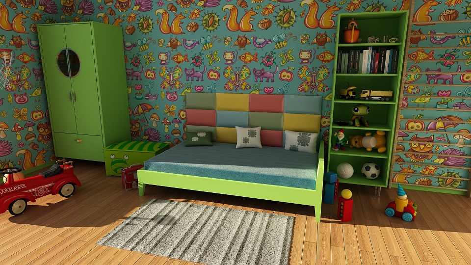 Habitaciones de los niños reformada y organizada